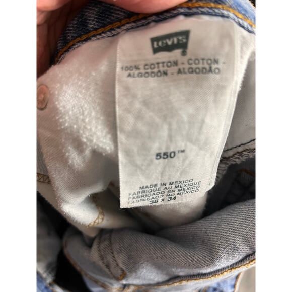 Levi’s Men’s 550 Jeans 38 x 33 Cotton Red Tag Work Outdoors Ranch Western - Picture 7 of 7